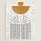 Geometric Modern Shape Study No2. Jigsaw Puzzle Gallery Image 1