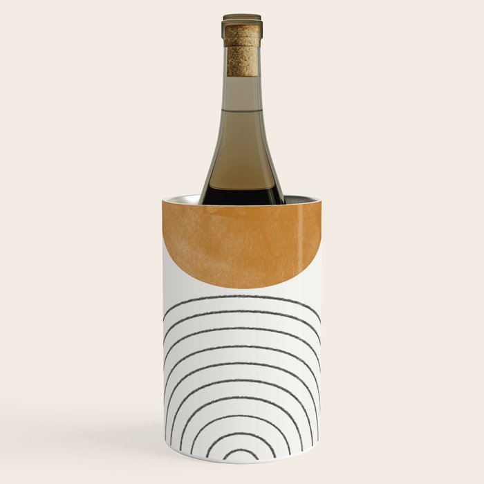 Geometric Modern Shape Study No2. Wine Chiller Gallery Image 1