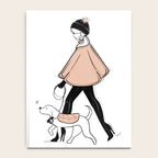 Winter Walk with my Pup Fashion Illustration Notebook Gallery Image 4