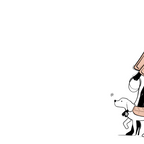 Winter Walk with my Pup Fashion Illustration Coffee Mug Gallery Image 2