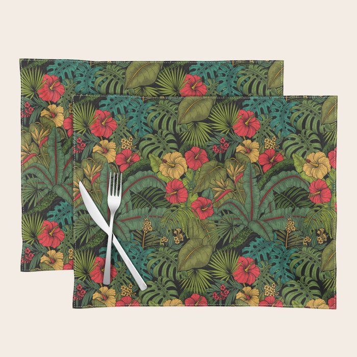 Tropical garden Placemat Gallery Image 1