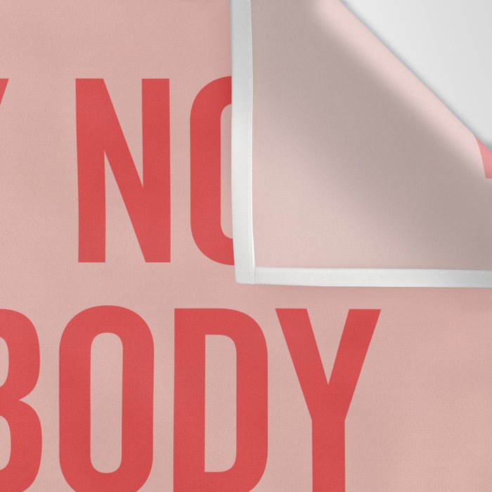 Surely Not Everybody Was Kung Fu Fighting, Funny Quote Wall Tapestry Gallery Image 3