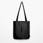 Oval Lines Abstract XIII Tote Bag Gallery Image 2