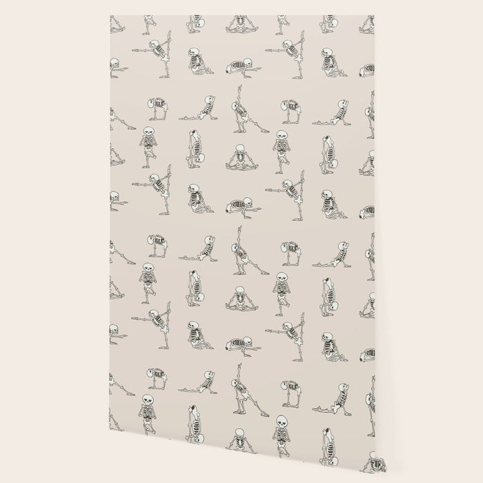 Skeleton Yoga Wallpaper Gallery Image 2