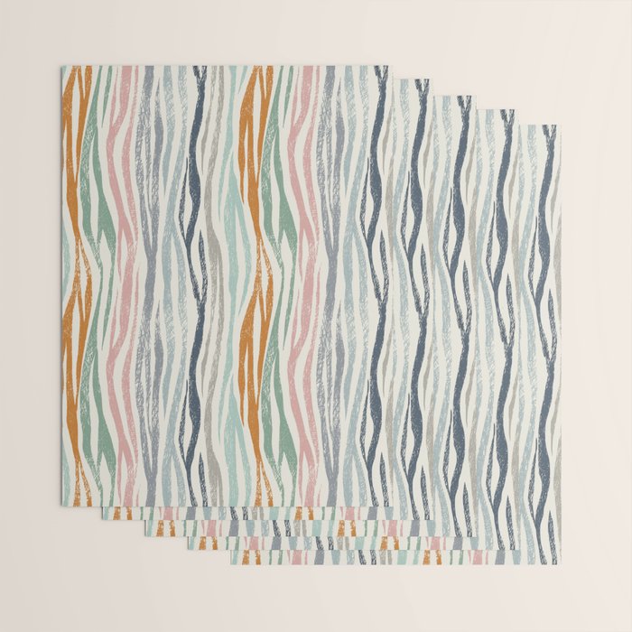 Black Forest Kid Animal Stripes Wrapping Paper Gallery Image 3