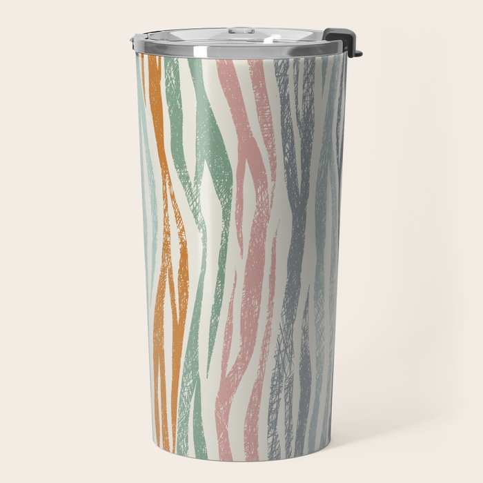 Black Forest Kid Animal Stripes Travel Mug Gallery Image 2