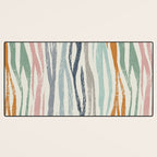 Black Forest Kid Animal Stripes Desk Mat Gallery Image 3