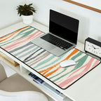Black Forest Kid Animal Stripes Desk Mat Gallery Image 2