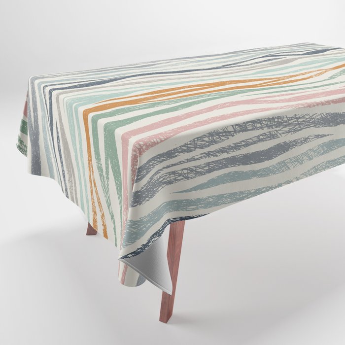 Black Forest Kid Animal Stripes Tablecloth Gallery Image 1