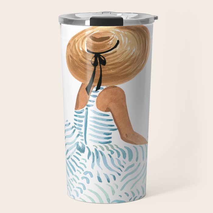 Madame Fleur II Travel Mug Gallery Image 1