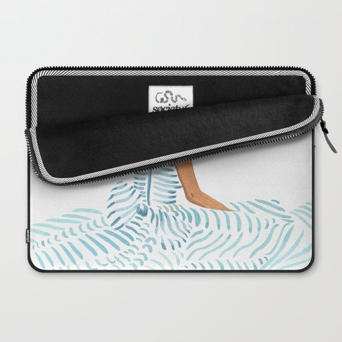 Madame Fleur II Laptop Sleeve Gallery Image 2