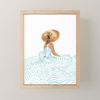 Madame Fleur II Mini Art Print Gallery Image 1
