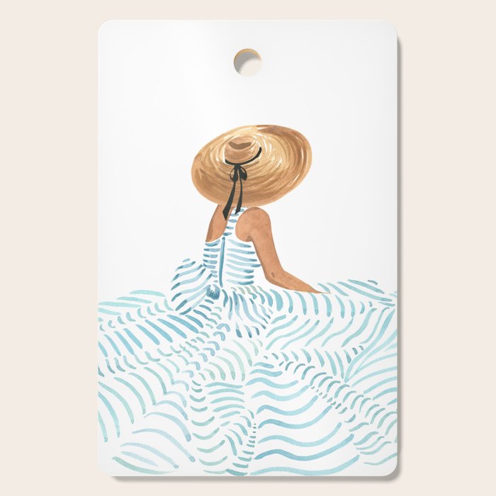 Madame Fleur II Cutting Board Gallery Image 1