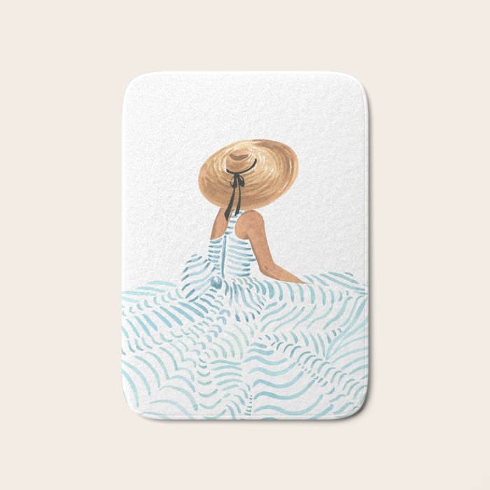 Madame Fleur II Bath Mat Gallery Image 1