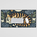 Slumbering Tiger Desk Mat Gallery Image 1