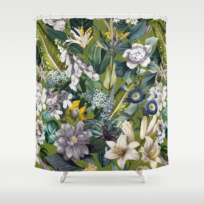 Chintzy Florals  Shower Curtain Gallery Image 1