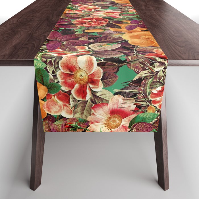 Vintage Exotic Forest Table Runner Gallery Image 1