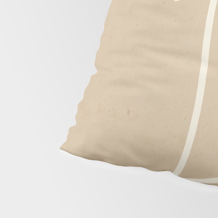 Abstract line art / Face 7 Pillow Sham Gallery Image 4