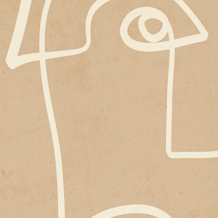 Abstract line art / Face 7 Coffee Mug Gallery Image 2