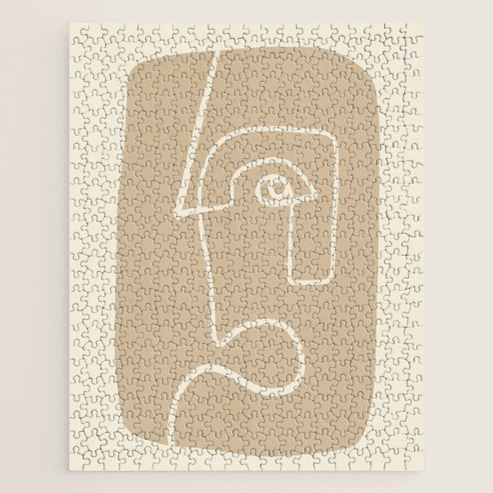 Abstract line art / Face 7 Jigsaw Puzzle Gallery Image 1