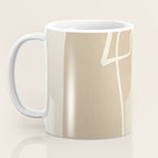 Abstract line art / Face 7 Coffee Mug Gallery Image 3