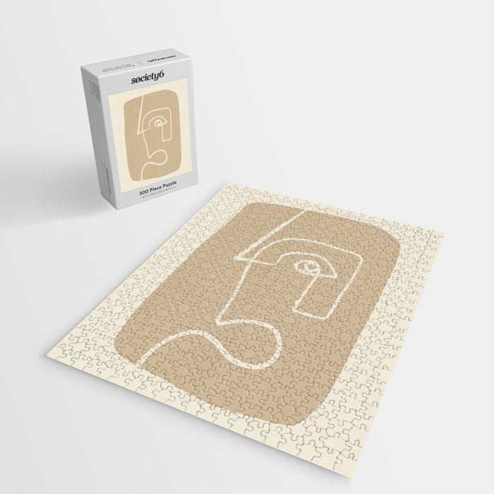 Abstract line art / Face 7 Jigsaw Puzzle Gallery Image 2