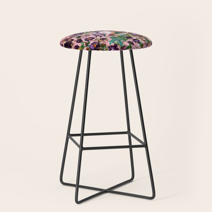 Rose Pink Garden Stool Gallery Image 1