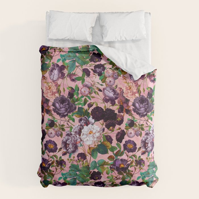 Rose Pink Garden Duvet Cover Gallery Image 6