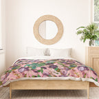 Rose Pink Garden Duvet Cover Gallery Image 3