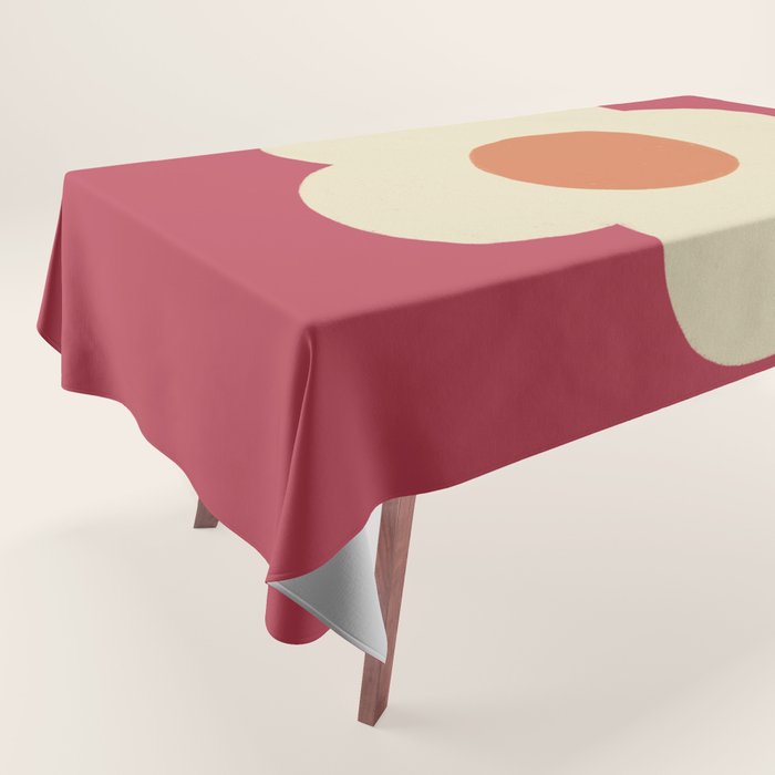 Magenta flower Tablecloth Gallery Image 1