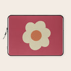 Magenta flower Laptop Sleeve Gallery Image 1