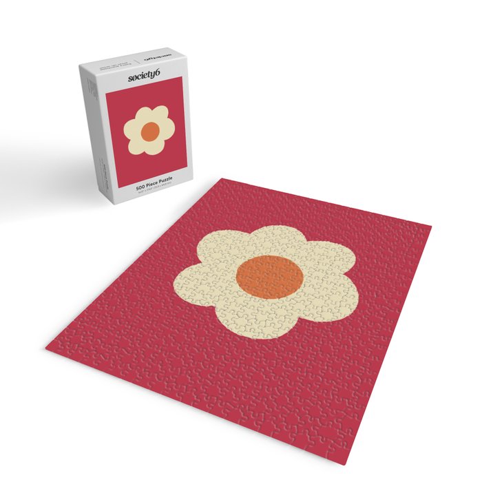 Magenta flower Jigsaw Puzzle Gallery Image 2