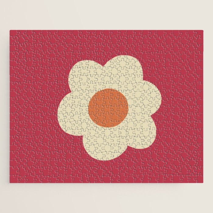 Magenta flower Jigsaw Puzzle Gallery Image 1