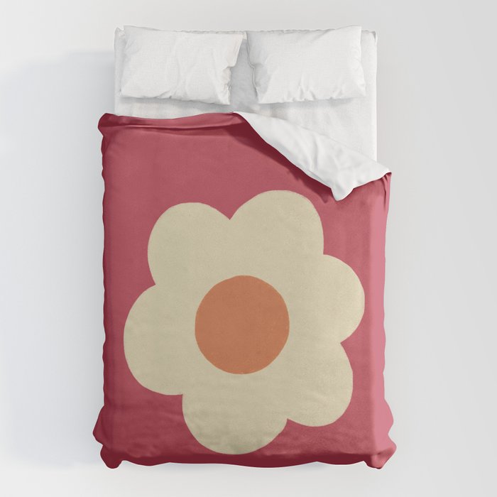 Magenta flower Duvet Cover Gallery Image 6