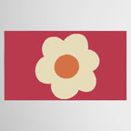 Magenta flower Tablecloth Gallery Image 2