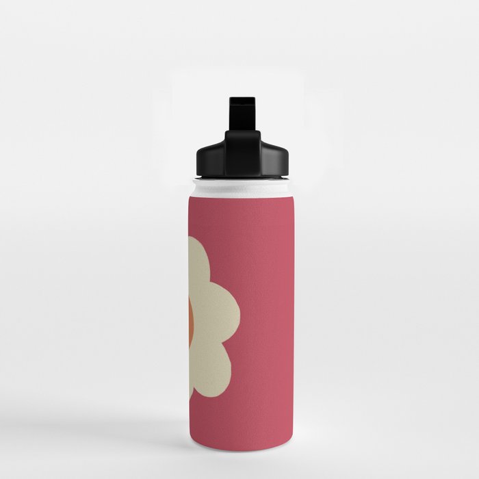 Magenta flower Water Bottle Gallery Image 2