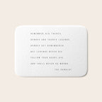 Remember, Kid, There's Heroes and There's Legends. Heroes Get Remembered... -The Sandlot Bath Mat Gallery Image 1