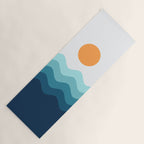 Abstract Landscape 14 Portrait Yoga Mat Gallery Image 1