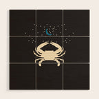 ZODIAC CANCER Wood Wall Art Gallery Image 1