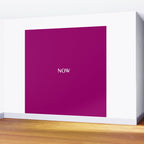 NOW MAGENTA SOLID COLOR Wall Mural Gallery Image 2