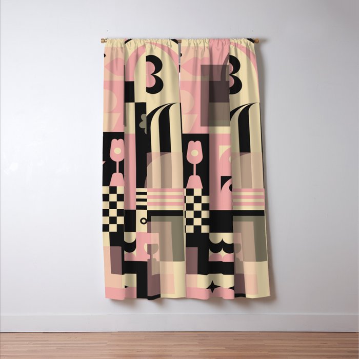 Midnight Lounge Window Curtain Gallery Image 3