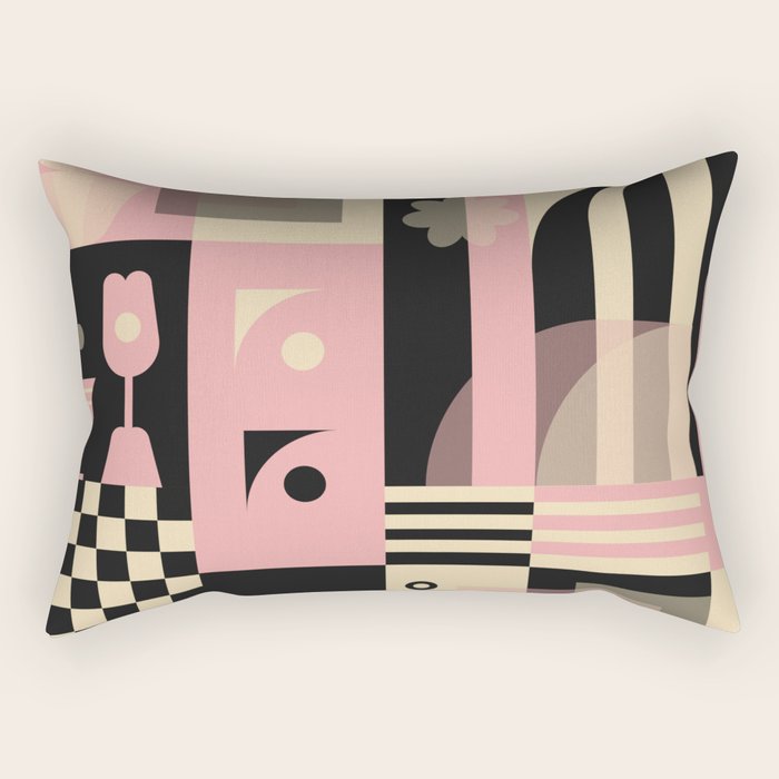 Midnight Lounge Rectangular Pillow Gallery Image 1