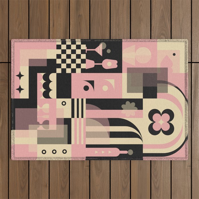 Midnight Lounge Outdoor Rug Gallery Image 1
