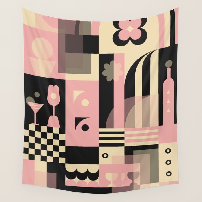 Midnight Lounge Wall Tapestry Gallery Image 1