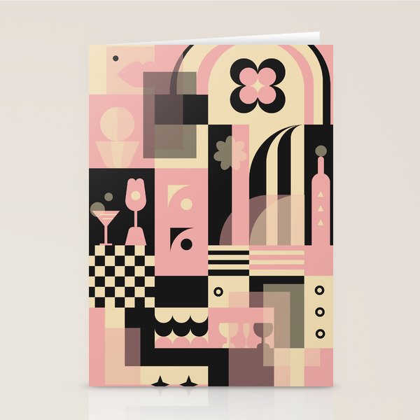 Midnight Lounge Stationery Card Gallery Image 1