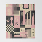 Midnight Lounge Throw Blanket Gallery Image 2