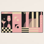 Midnight Lounge Desk Mat Gallery Image 3
