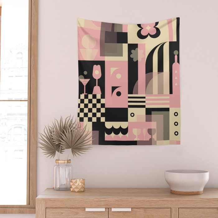 Midnight Lounge Wall Tapestry Gallery Image 2
