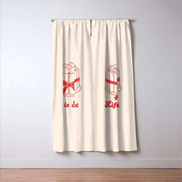 Preppy Strawberry Cake Window Curtain Gallery Image 3