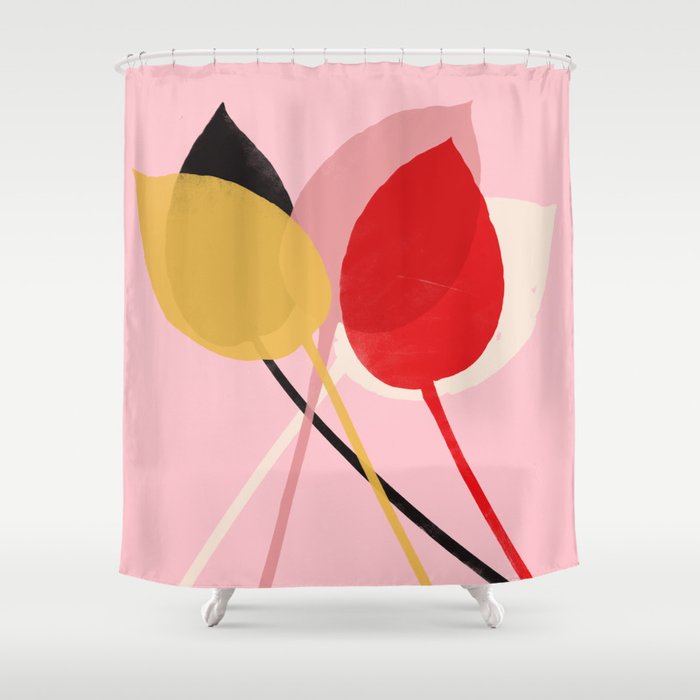 hosta 1 Shower Curtain Gallery Image 1